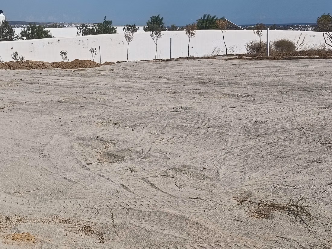 Terrain vue sur mer