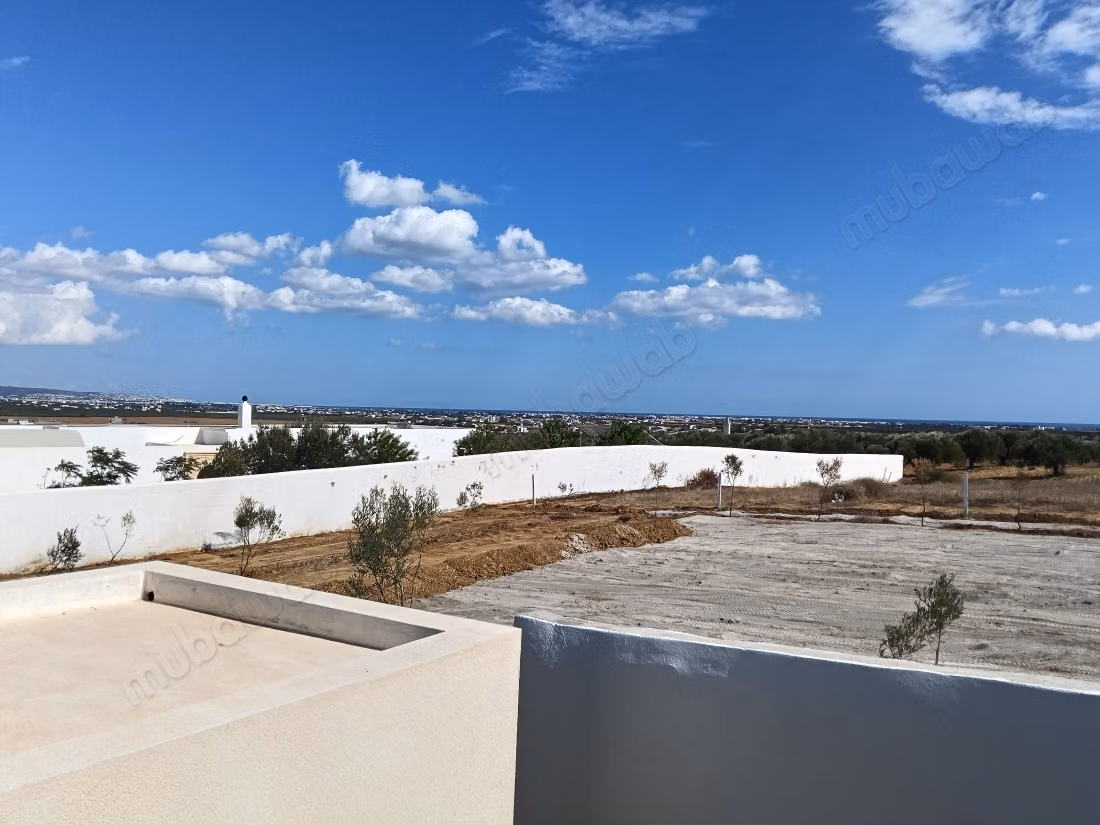 Terrain vue sur mer