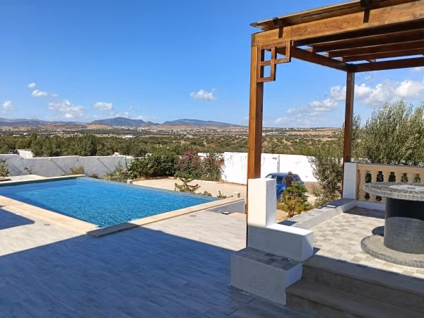 Terrain vue sur mer