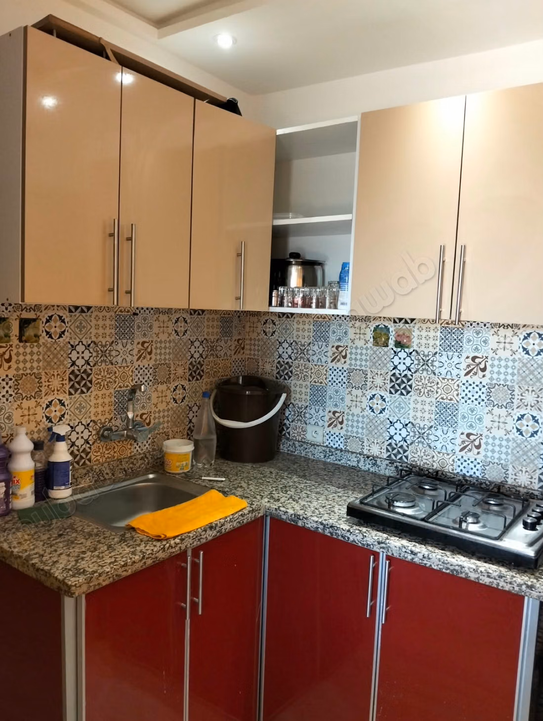 Appartement te huur in de wijk "Les Portes de Marrakech". 2 kamers. Gemeubileerd