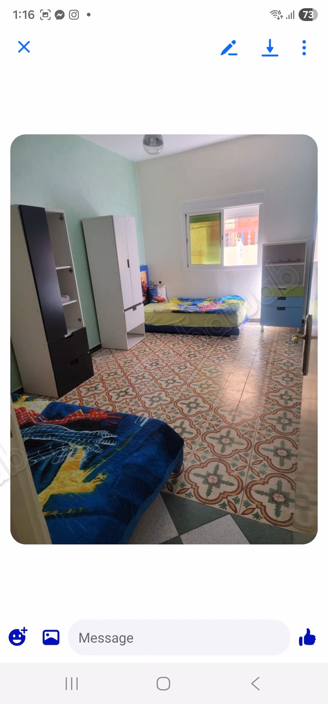 Superb apartment for rent in Hay Cheikh Lamfadel. 2 pleasant bedrooms. Well furnished