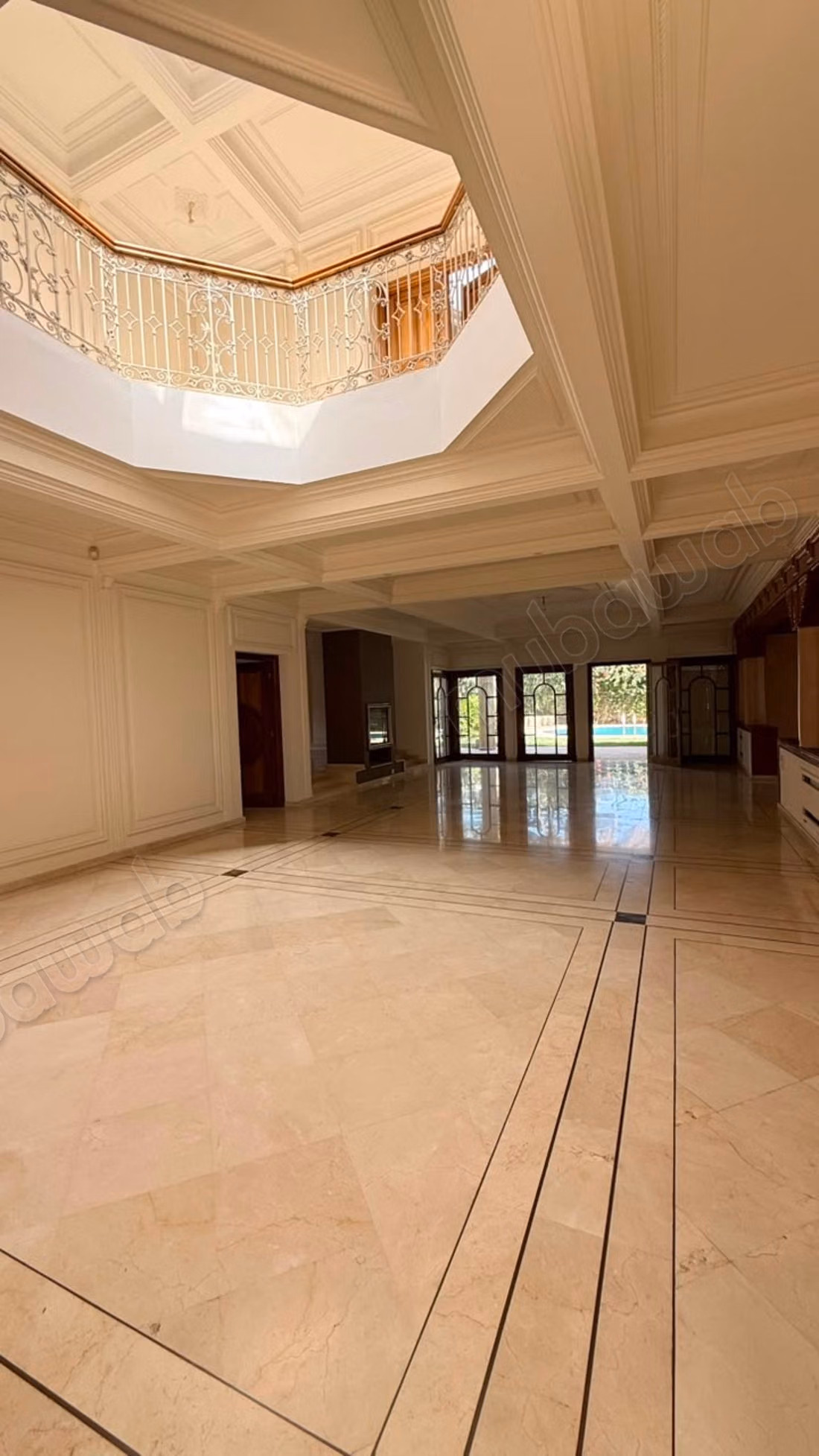 Luxury villa for rent in Souissi. 4 bedrooms. Pool and fireplace