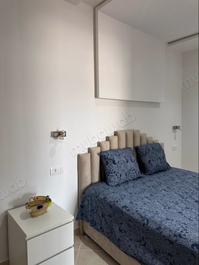 Furnished apartment with sea view in Martil