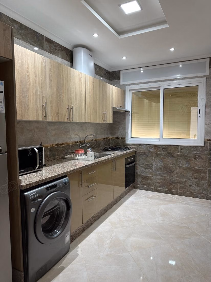 Furnished apartment with sea view in Martil
