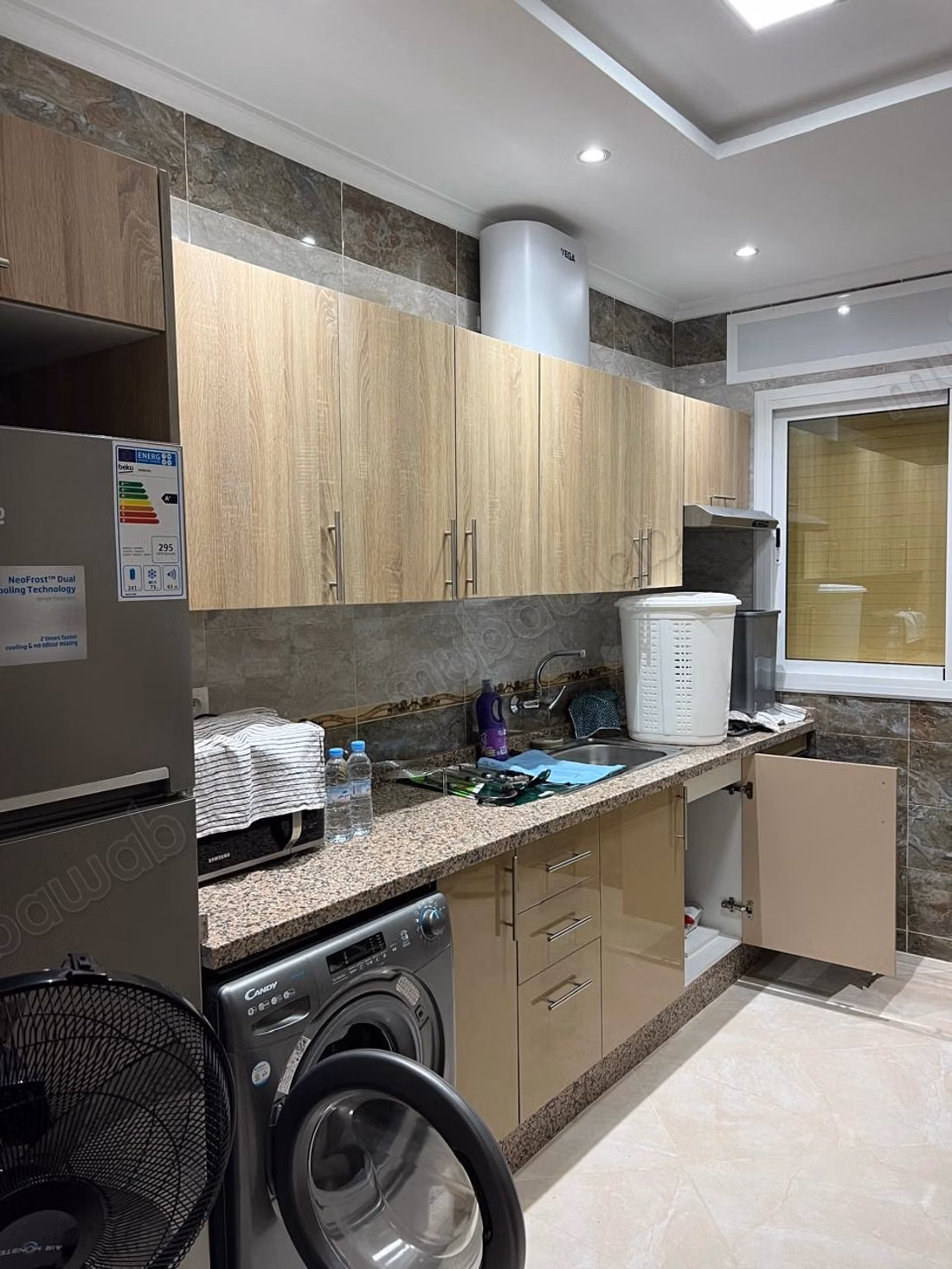 Furnished apartment with sea view in Martil