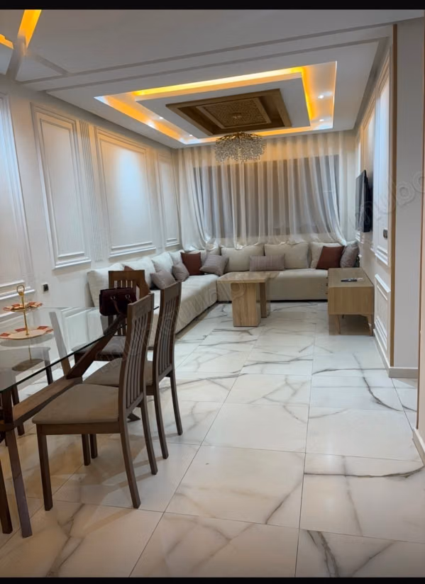 Rental of an apartment in Kenitra El Hadadda Total area 70 m². Furnished
