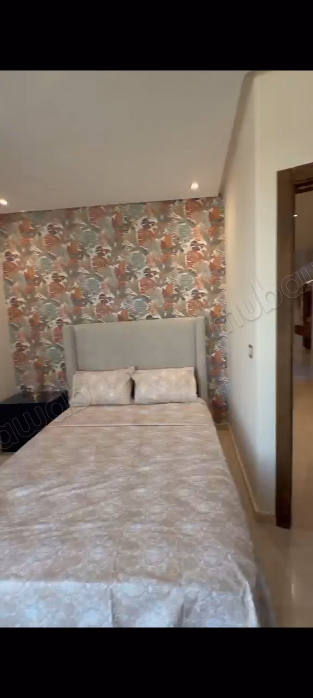 Rent an apartment in Tangier City Center. 3 beautiful rooms. Furnished