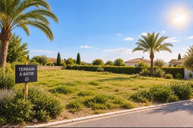 À vendre – terrains à bâtir, route de l’ourika