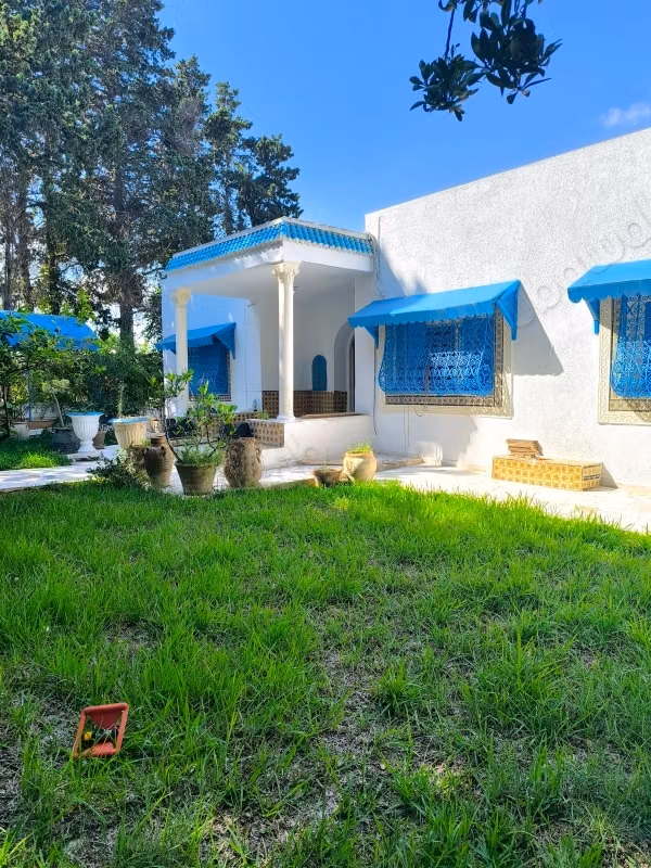 Villa lussuosa in affitto a Gammarth Supérieur. Superficie 800 m². Vista eccezionale sulla montagna, riscaldamento centrale