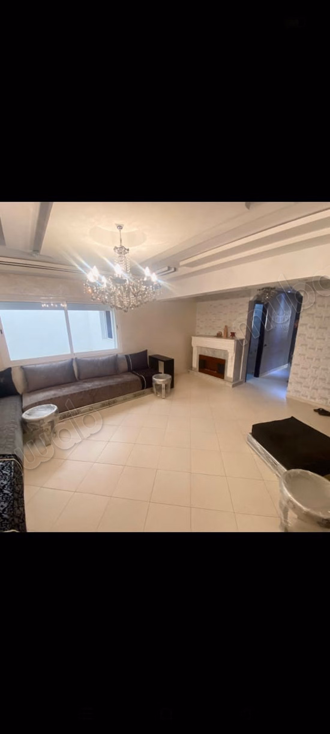 Sale of a beautiful apartment in Maamora. 10 comfortable rooms. Typical Moroccan lounge, secure residence