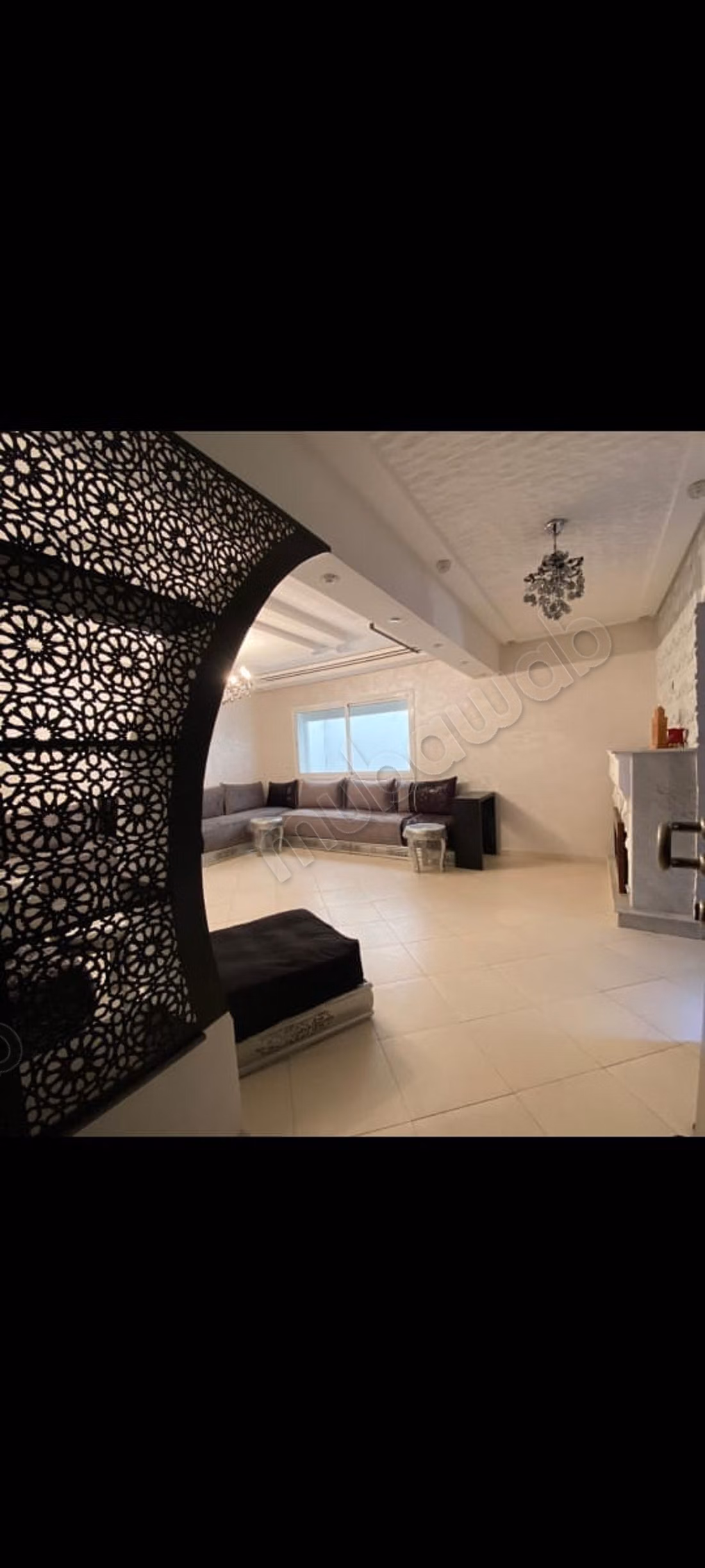Sale of a beautiful apartment in Maamora. 10 comfortable rooms. Typical Moroccan lounge, secure residence