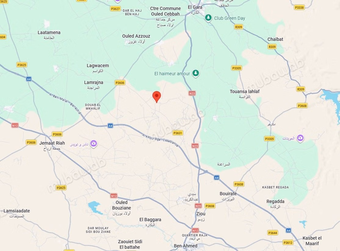 Agricultural land of 4 hectares in Ben Ahmed