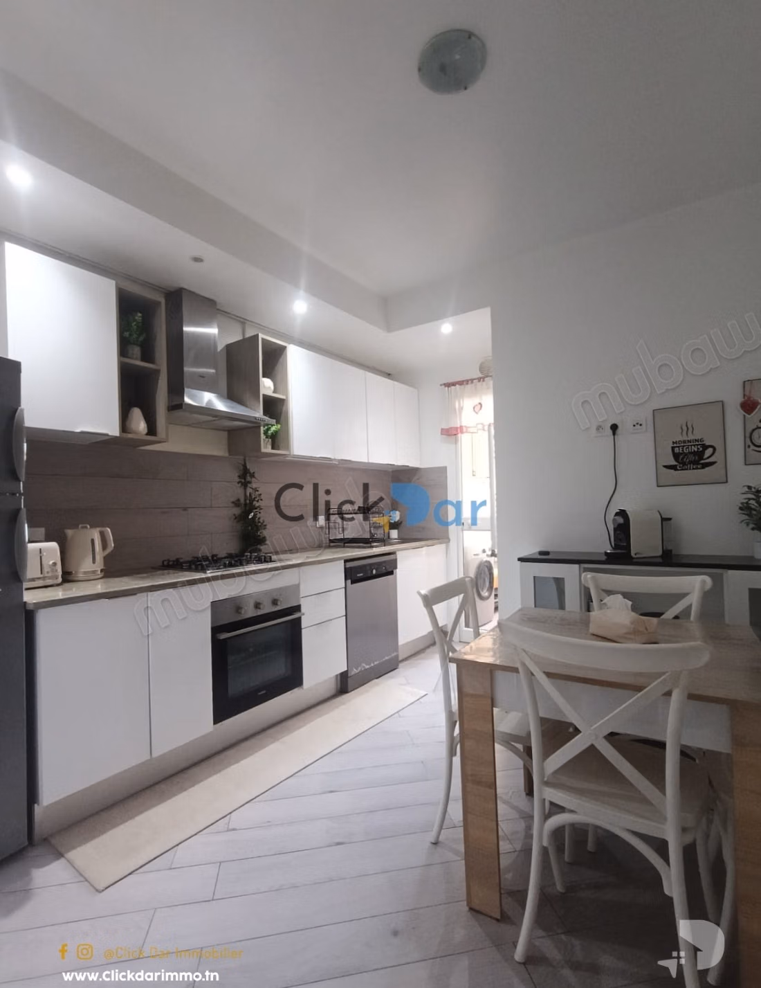 Appartement S2 location annuelle Hammamet