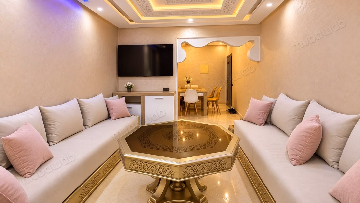Très bel appartement en location à Bouaakkaz.
Surface totale 90 m².
Meublé