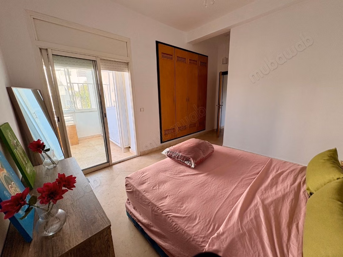 Superbe Appartement bien meublé à louer à Témara 
Ouled Metaa, bien ensoleillé