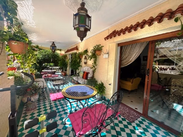A villa for sale in the city center