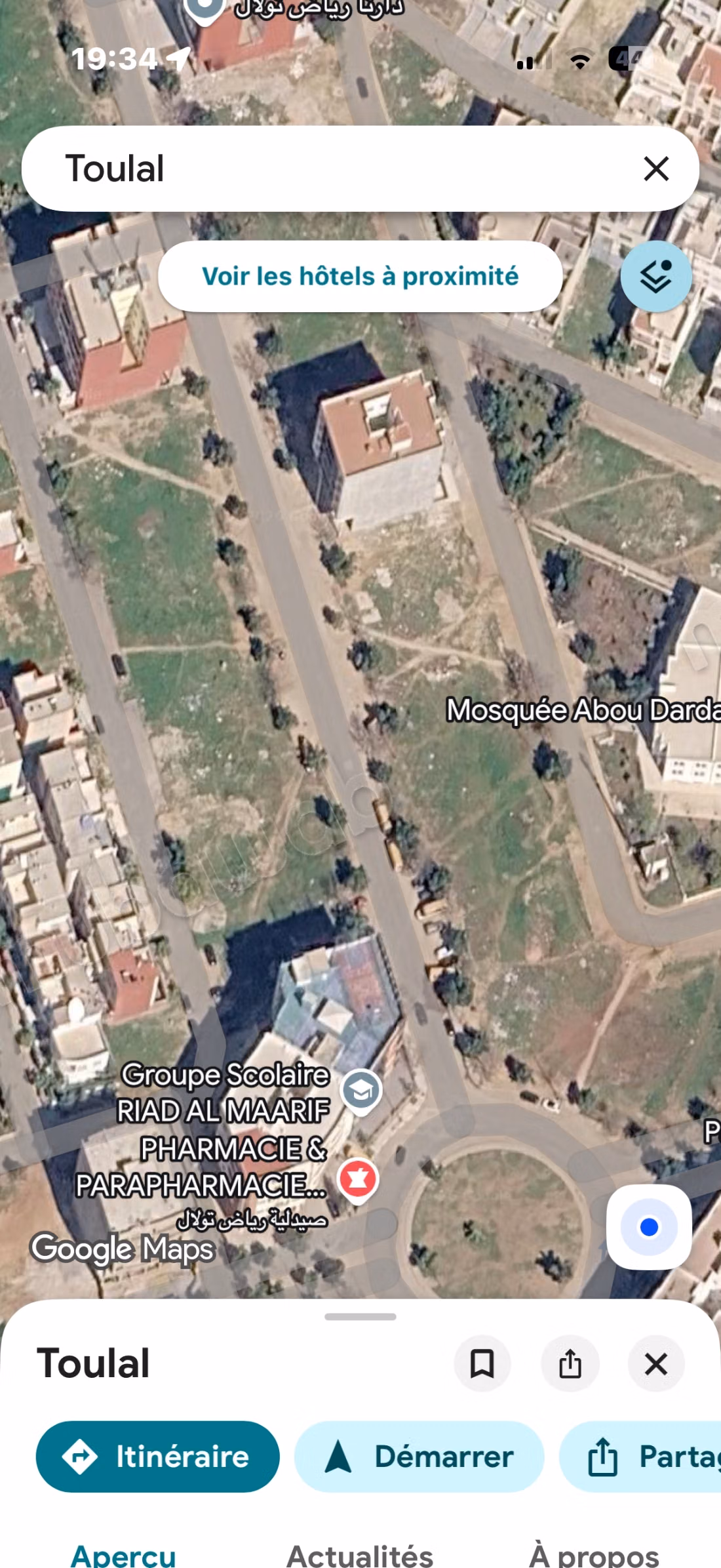 Hermoso terreno en venta en Toulal. Superficie total 460 m²