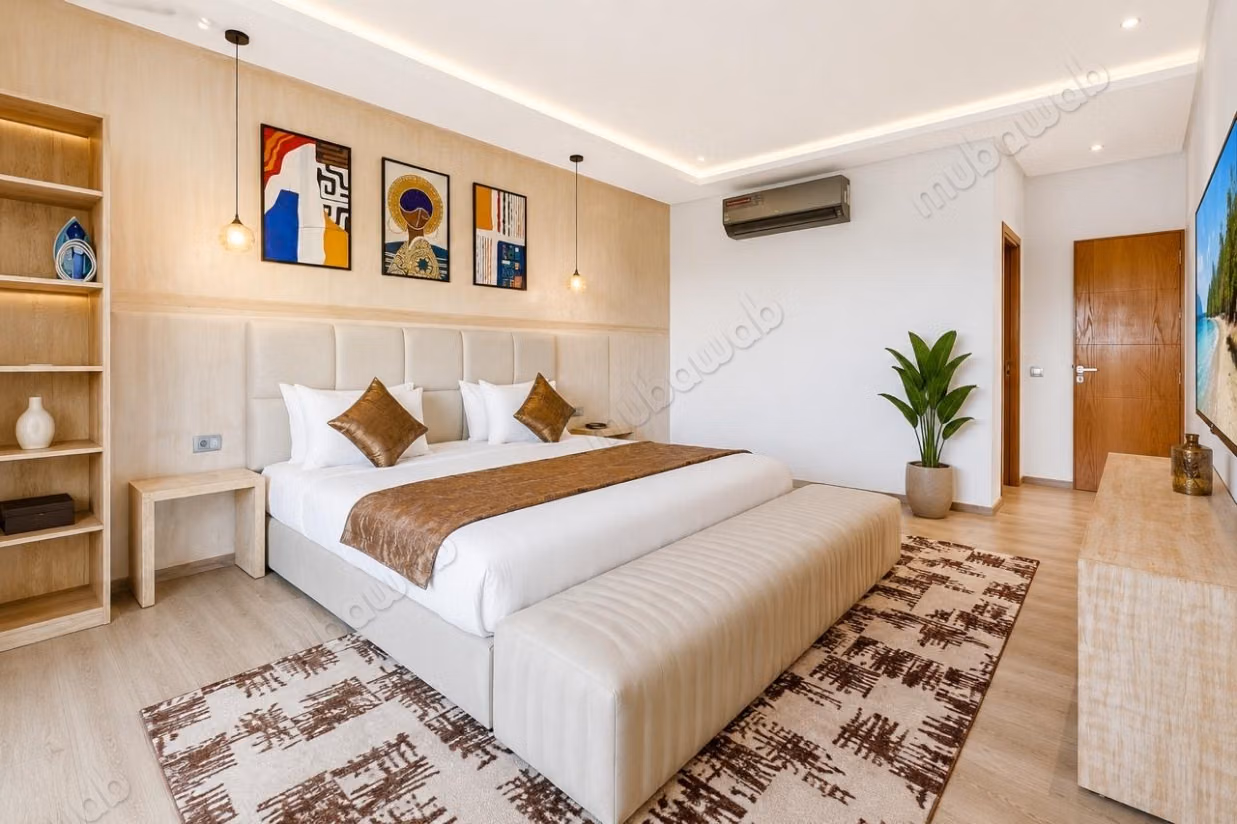 Luxury villa rental on Route Amizmiz. 4 comfortable rooms. Well furnished