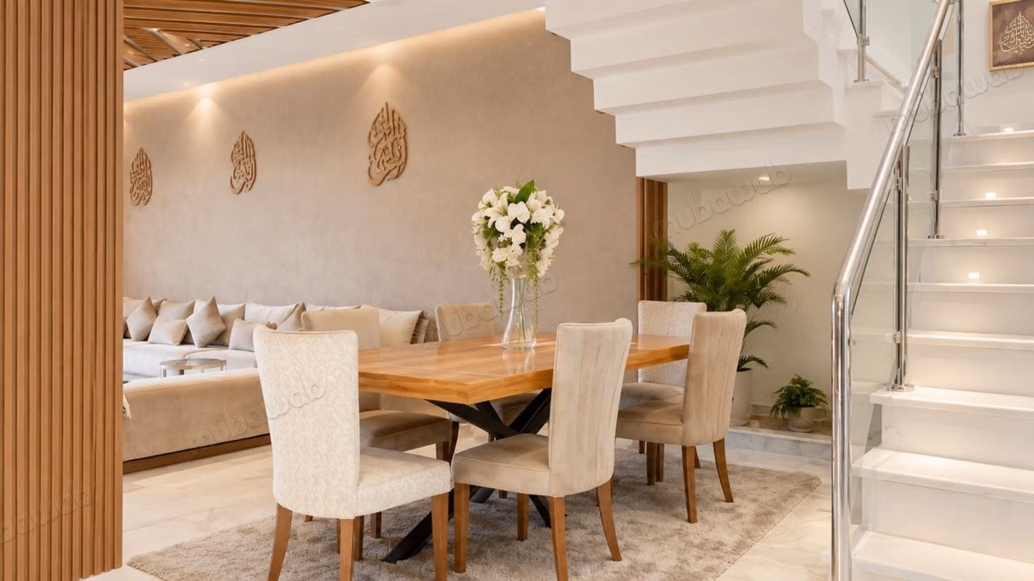 Luxury villa rental on Route Amizmiz. 4 comfortable rooms. Well furnished