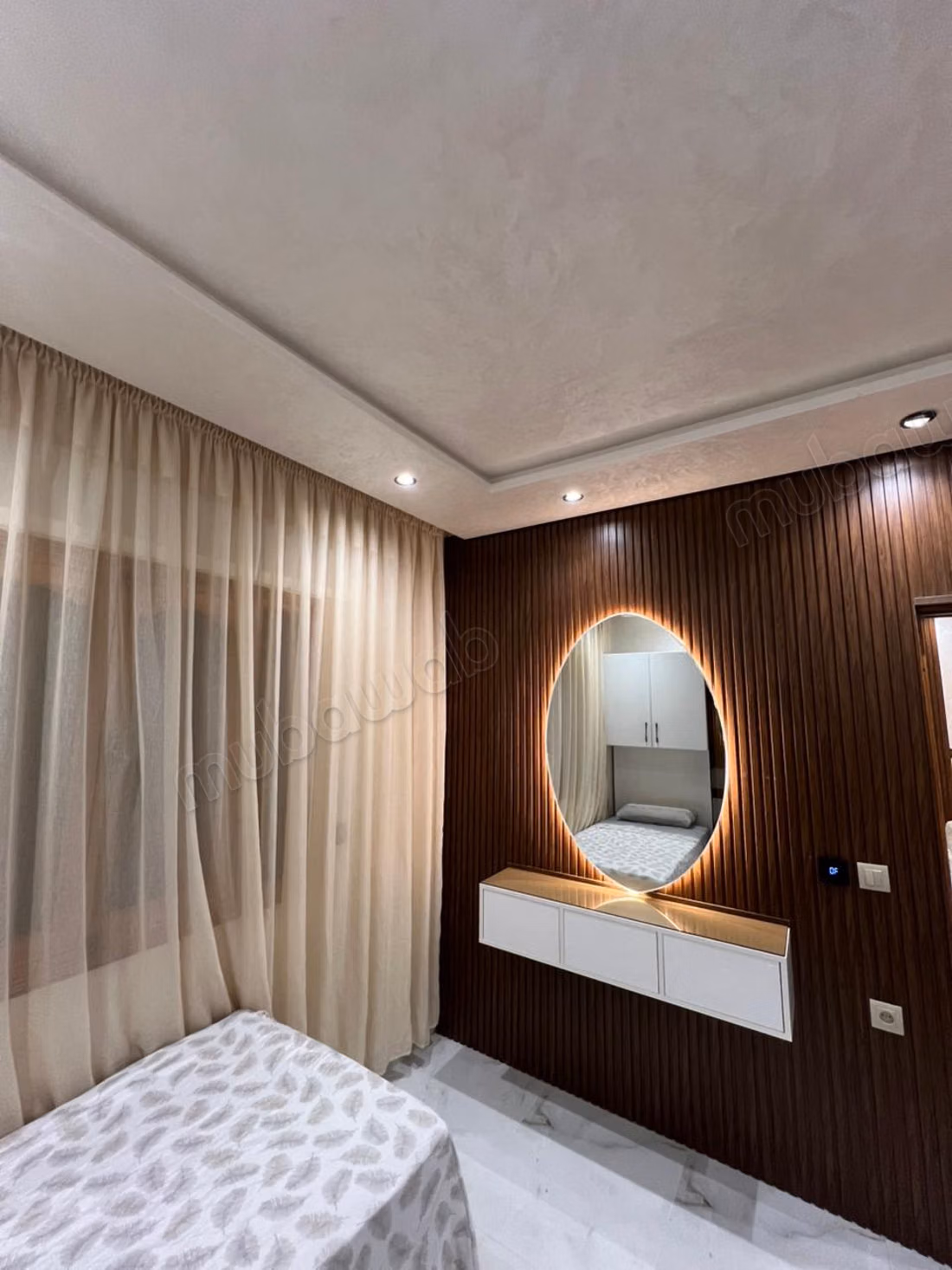 Prachtig appartement te koop in Martil. 2 uitstekende kamers. Gemeubileerd