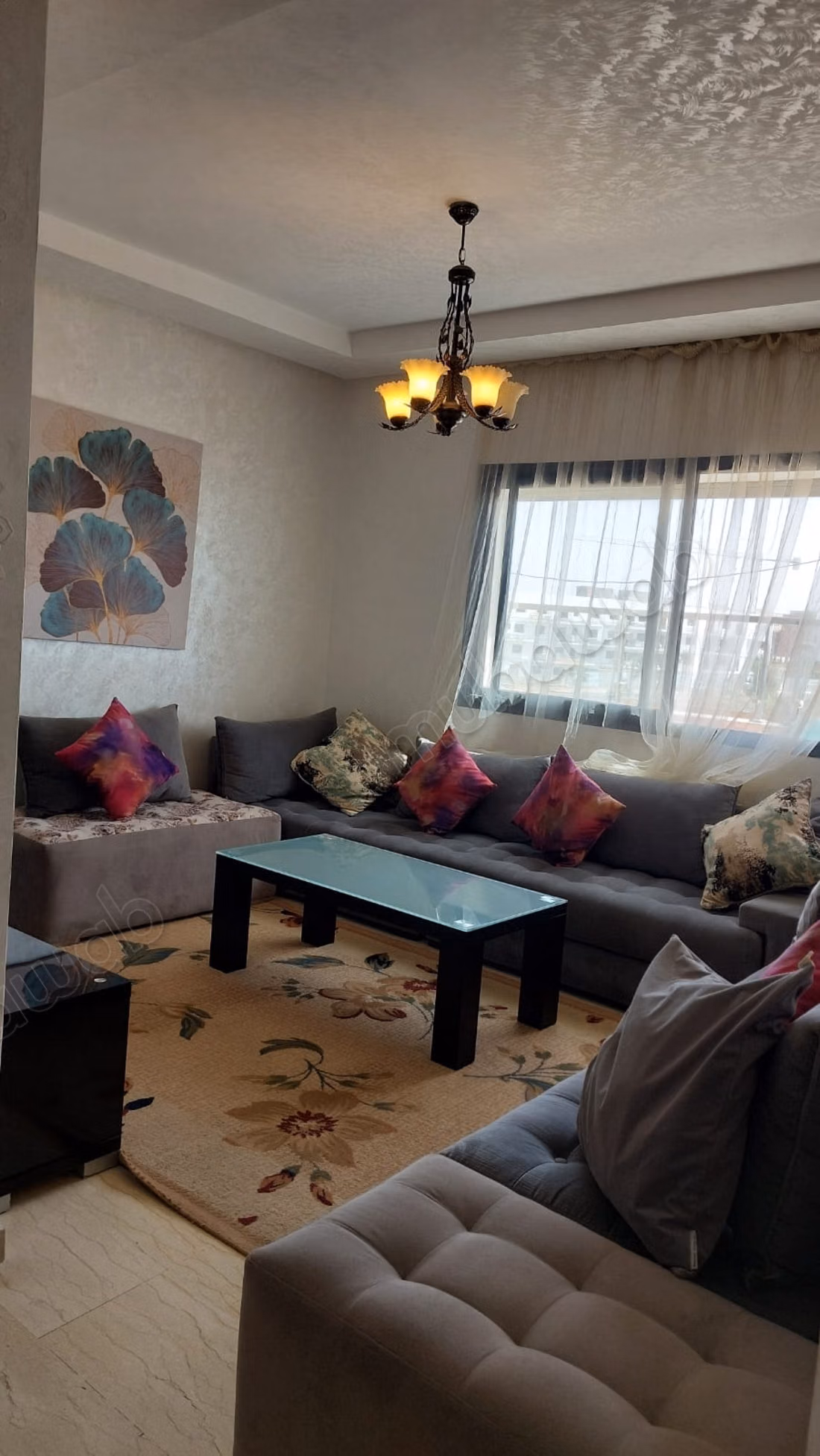 Affitta questo appartamento a El Mansouria. Superficie 58 m². Arredato