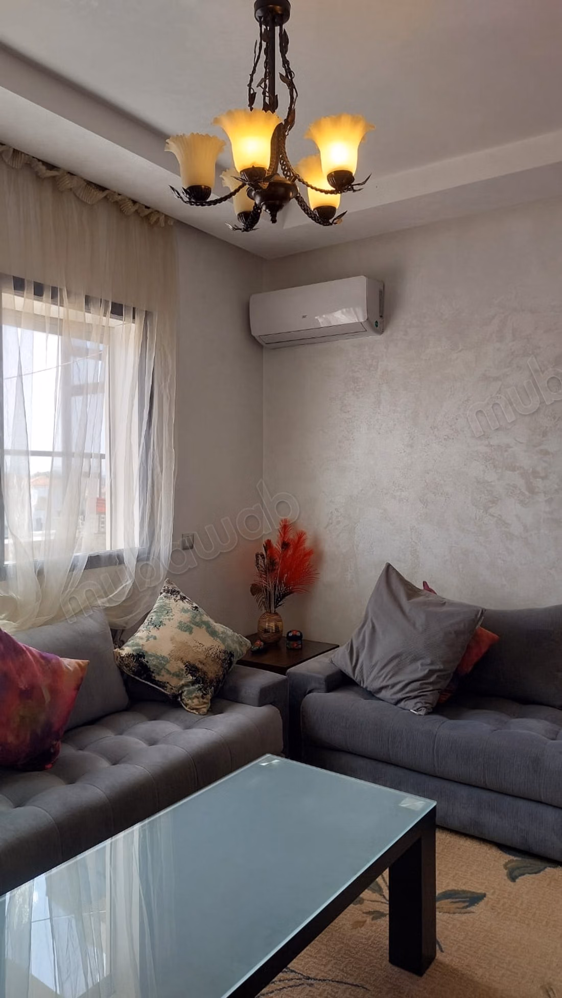 Affitta questo appartamento a El Mansouria. Superficie 58 m². Arredato