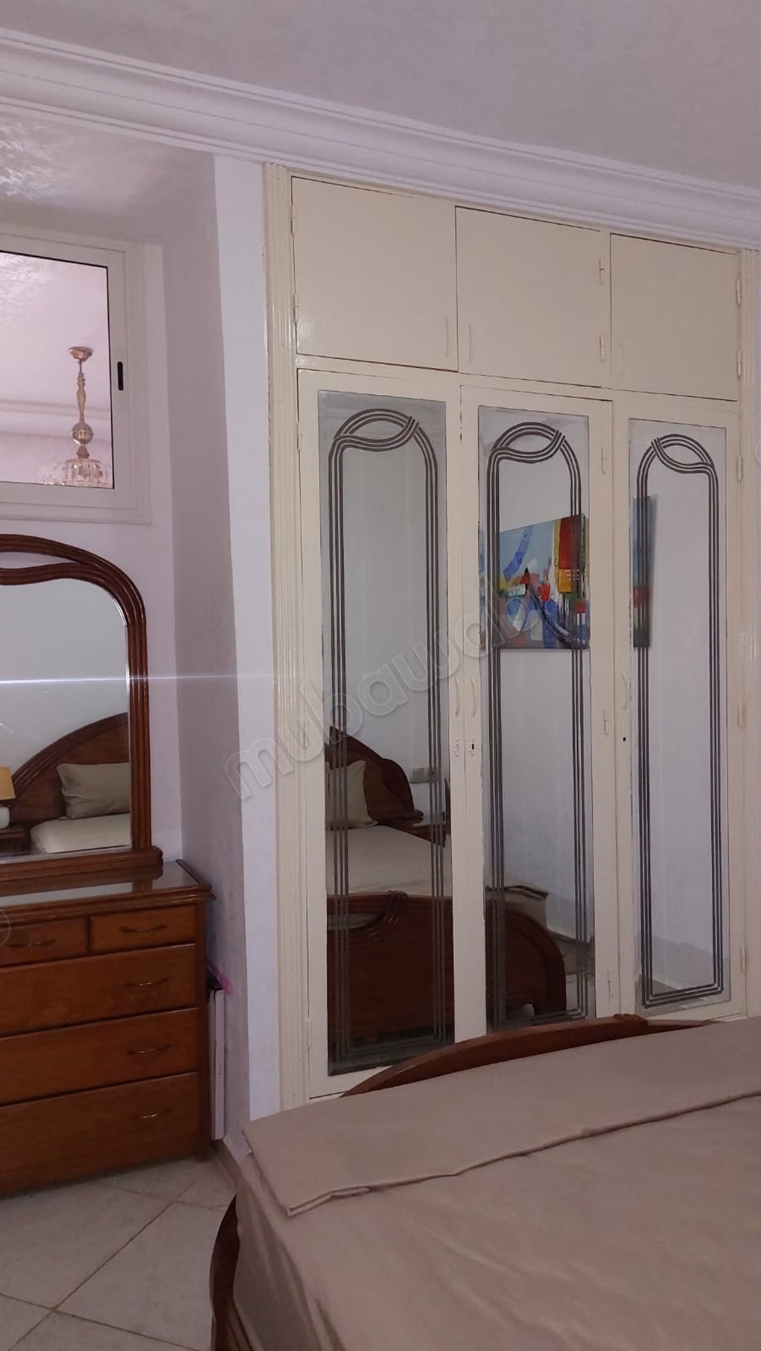Affitta questo appartamento a El Mansouria. Superficie 58 m². Arredato