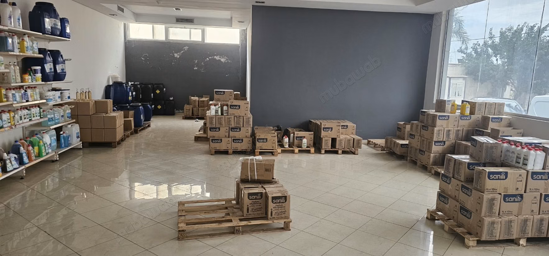 Edificio industrial de 5.000 m de superficie útil en alquiler situado en la zona industrial de Sapino