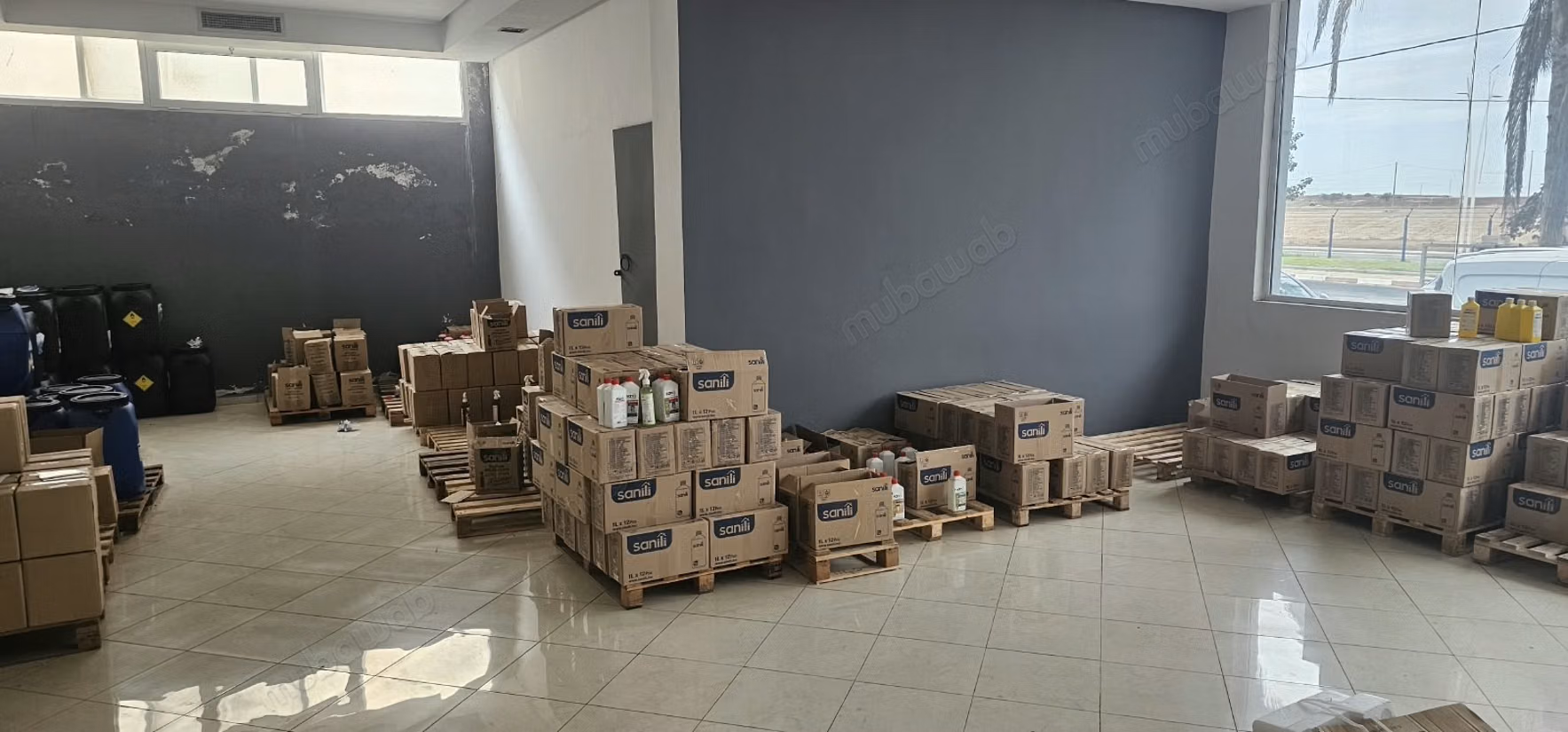 Edificio industrial de 5.000 m de superficie útil en alquiler situado en la zona industrial de Sapino