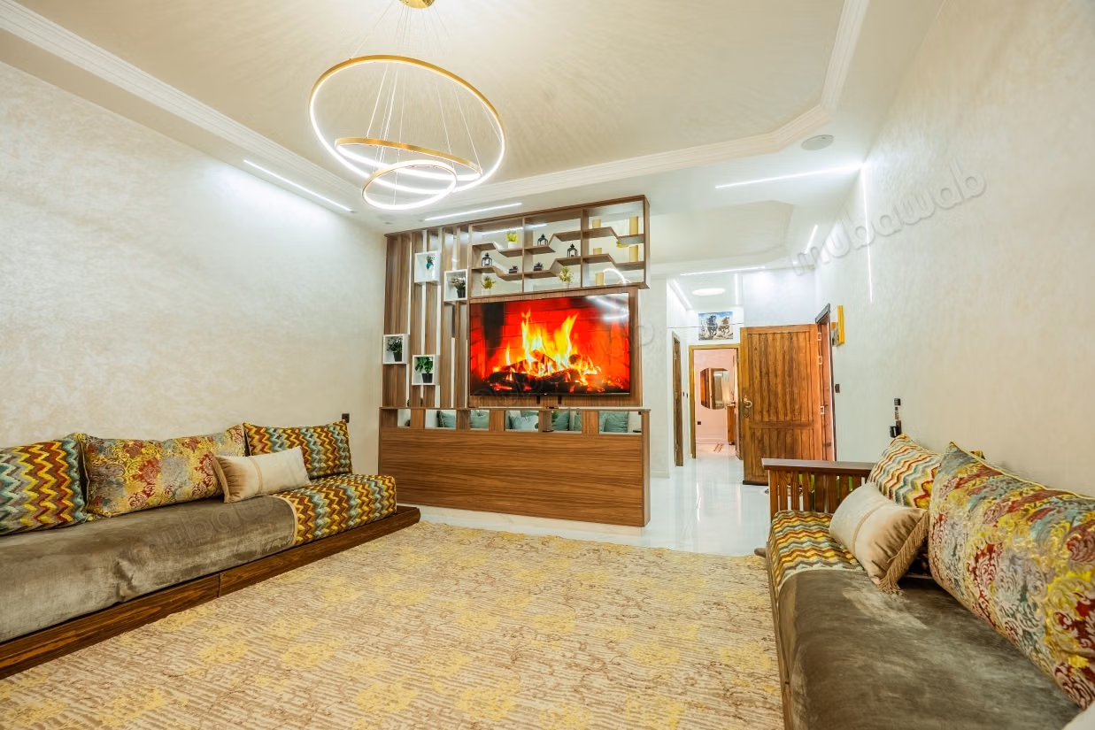Furnished apartment with garden in Ghazoua