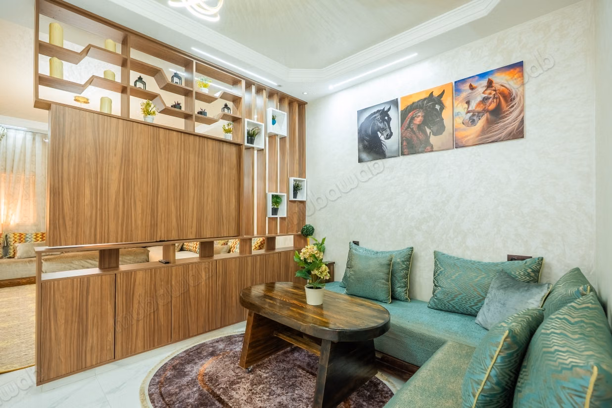 Furnished apartment with garden in Ghazoua