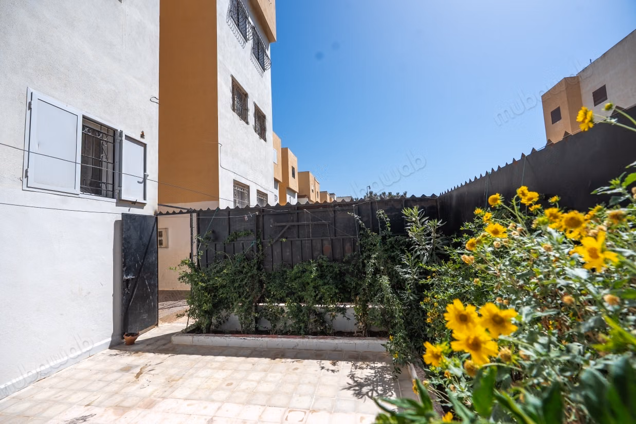 Furnished apartment with garden in Ghazoua
