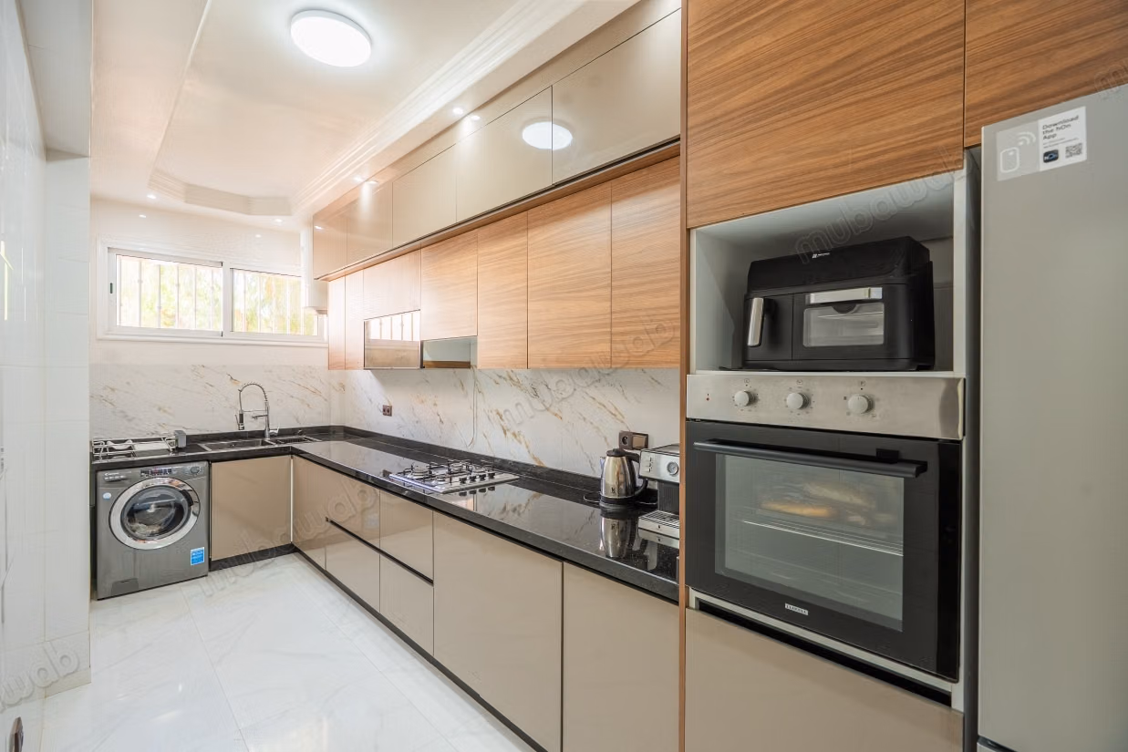 Furnished apartment with garden in Ghazoua