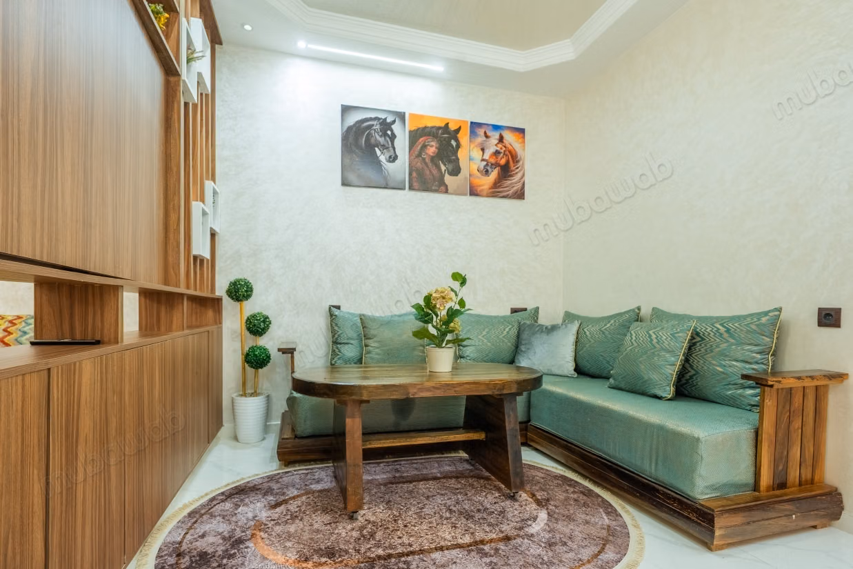 Furnished apartment with garden in Ghazoua