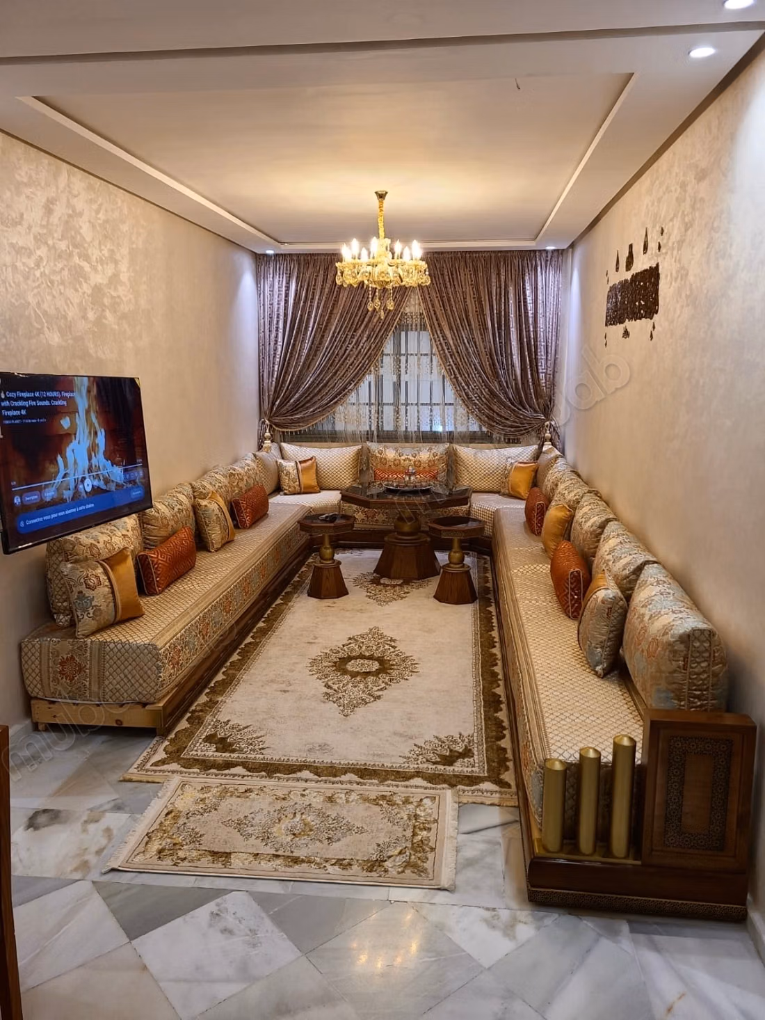 Apartment for rent in Hay Hassani.
Dimension 87 m².
Storage unit