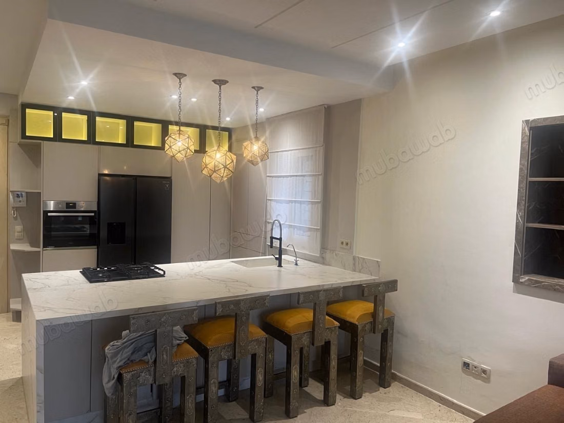Exceptional garden-level apartment in Dar Bouazza