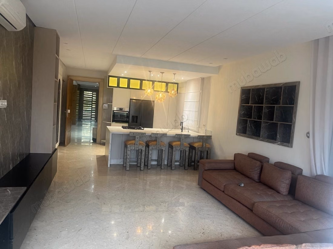 Exceptional garden-level apartment in Dar Bouazza