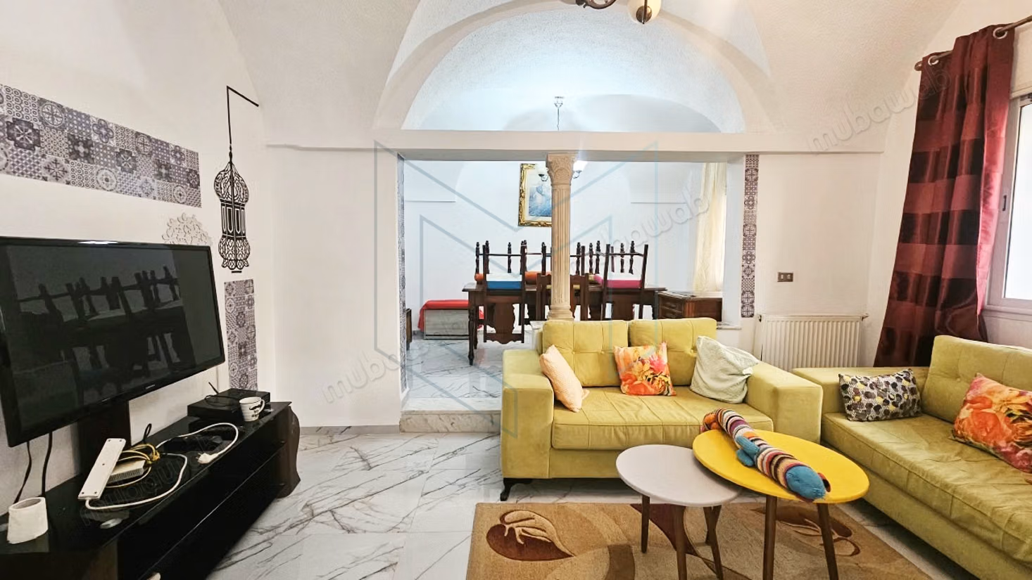 À louer – Duplex S3 meublé à La Marsa