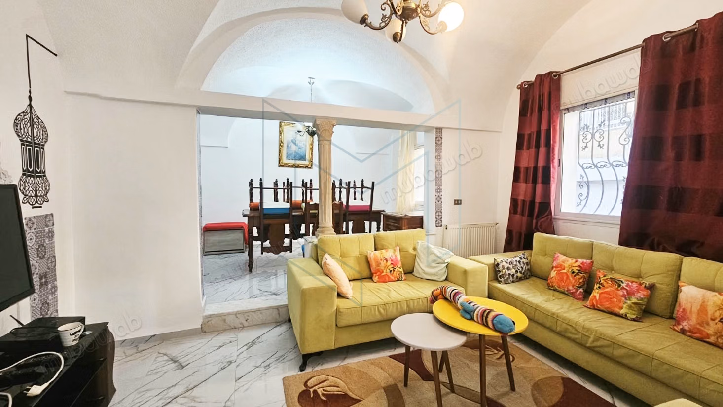 À louer – Duplex S3 meublé à La Marsa