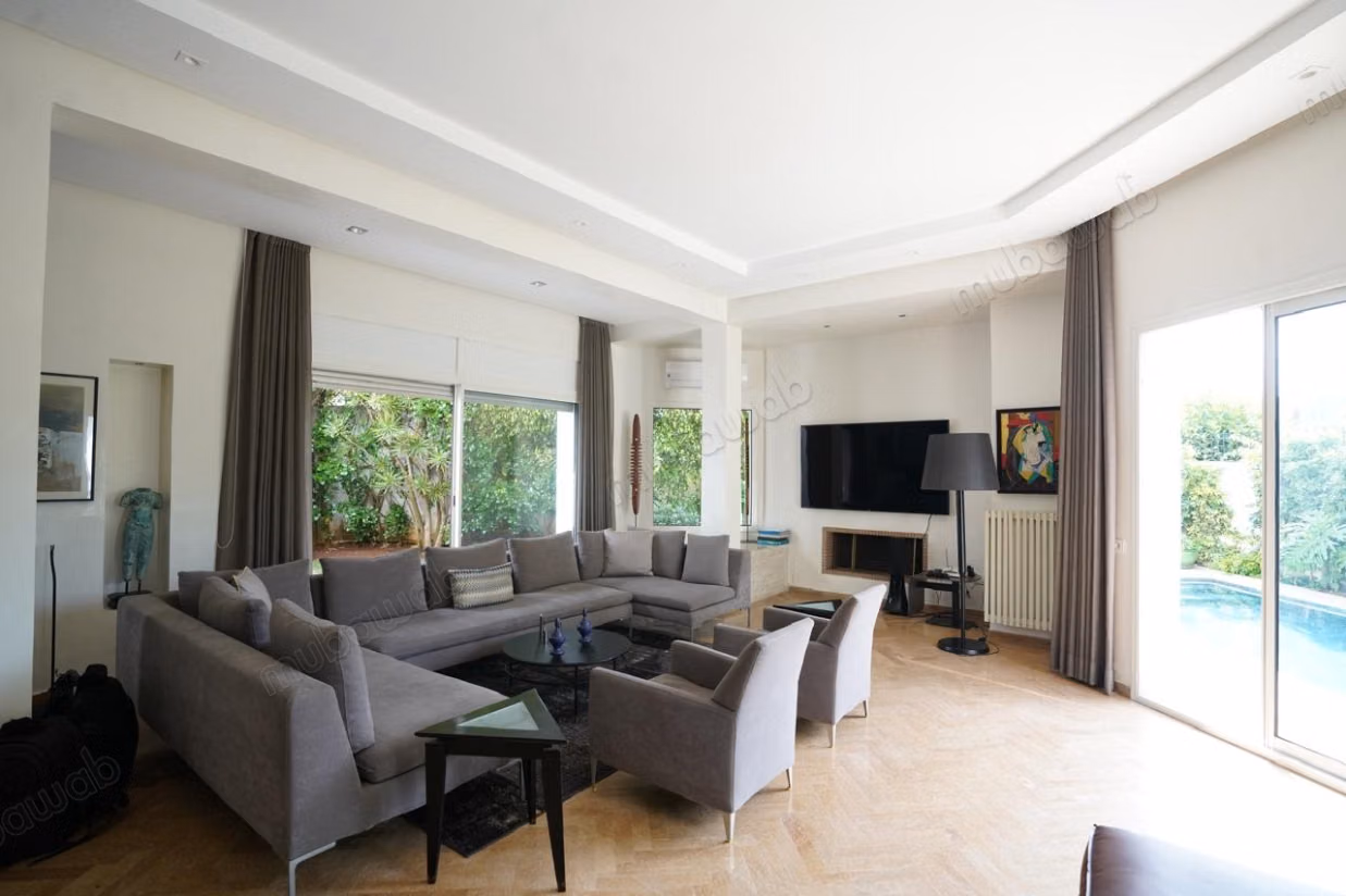 Magnifique villa meublée à louer à Anfa Supérieur