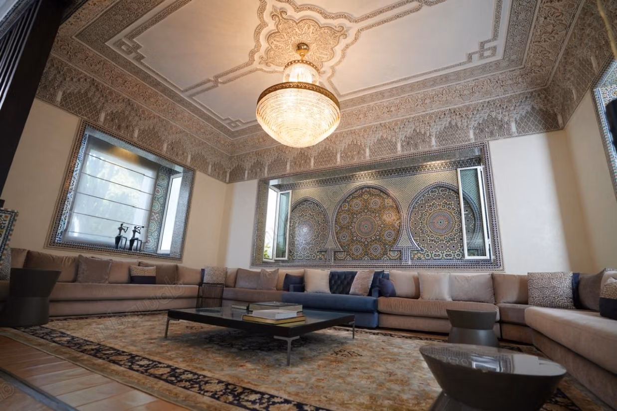 Magnifique villa meublée à louer à Anfa Supérieur