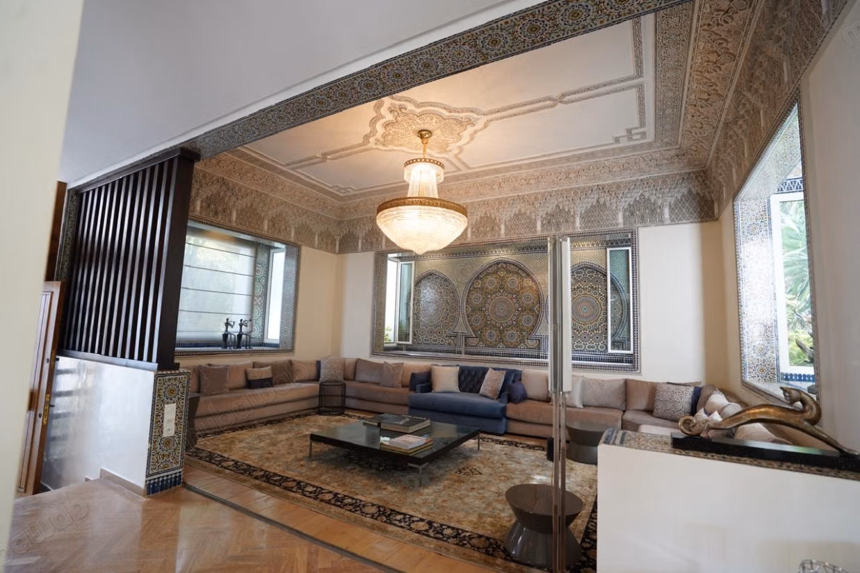 Magnifique villa meublée à louer à Anfa Supérieur