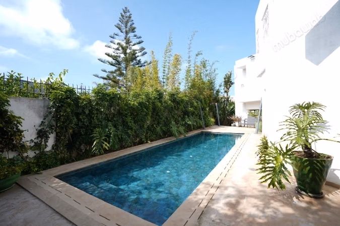 Magnifique villa meublée à louer à Anfa Supérieur