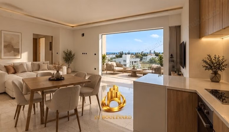 Appartamento S3 con Vista Mare a Sidi Mahersi, Nabeul