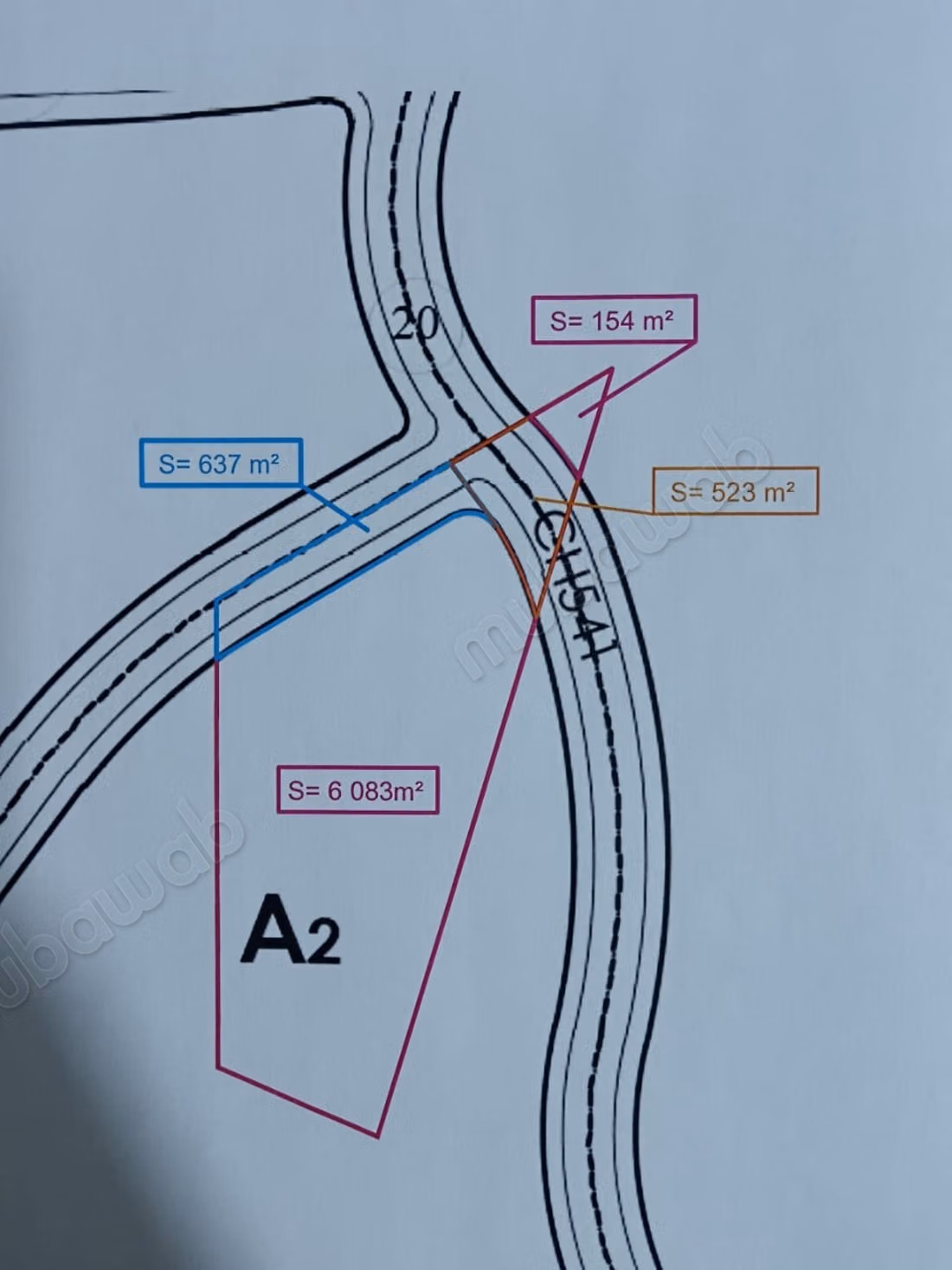 Grond te koop, geschikt voor het bouwen van een villa-complex
