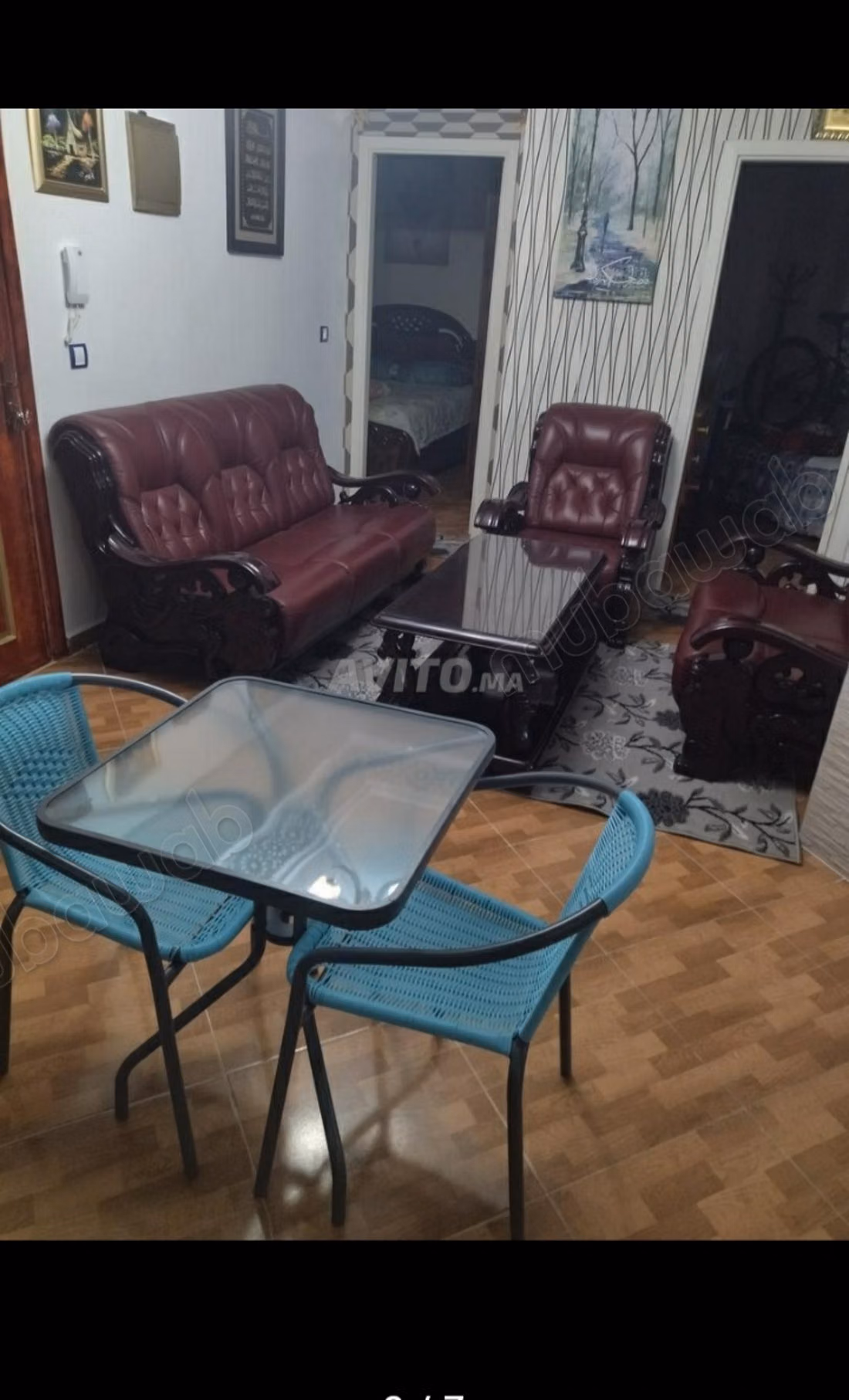 Vendita di un bel appartamento a El Hadadda. 2 stanze. Residenza sicura
