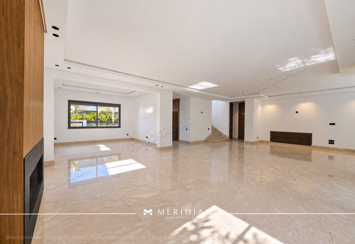 Villa contemporaine neuve à louer à Ain Diab