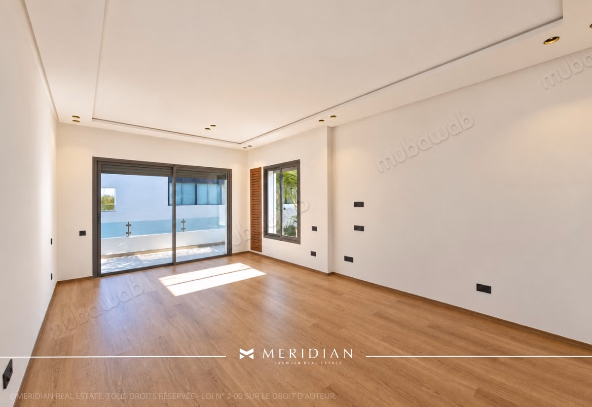 Villa contemporaine neuve à louer à Ain Diab