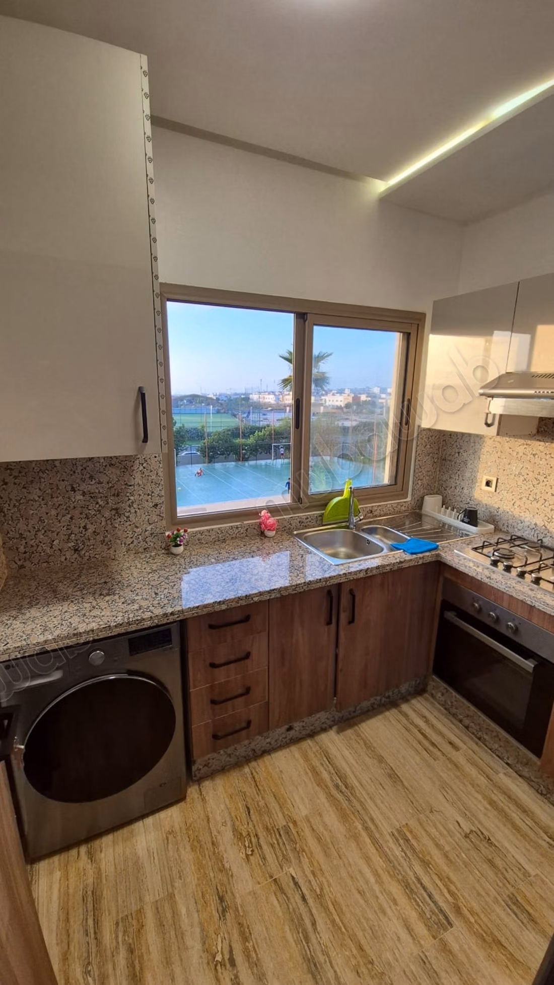 Louez cet appartement à Sidi Moumen. Surface de 74 m². Bien meublé