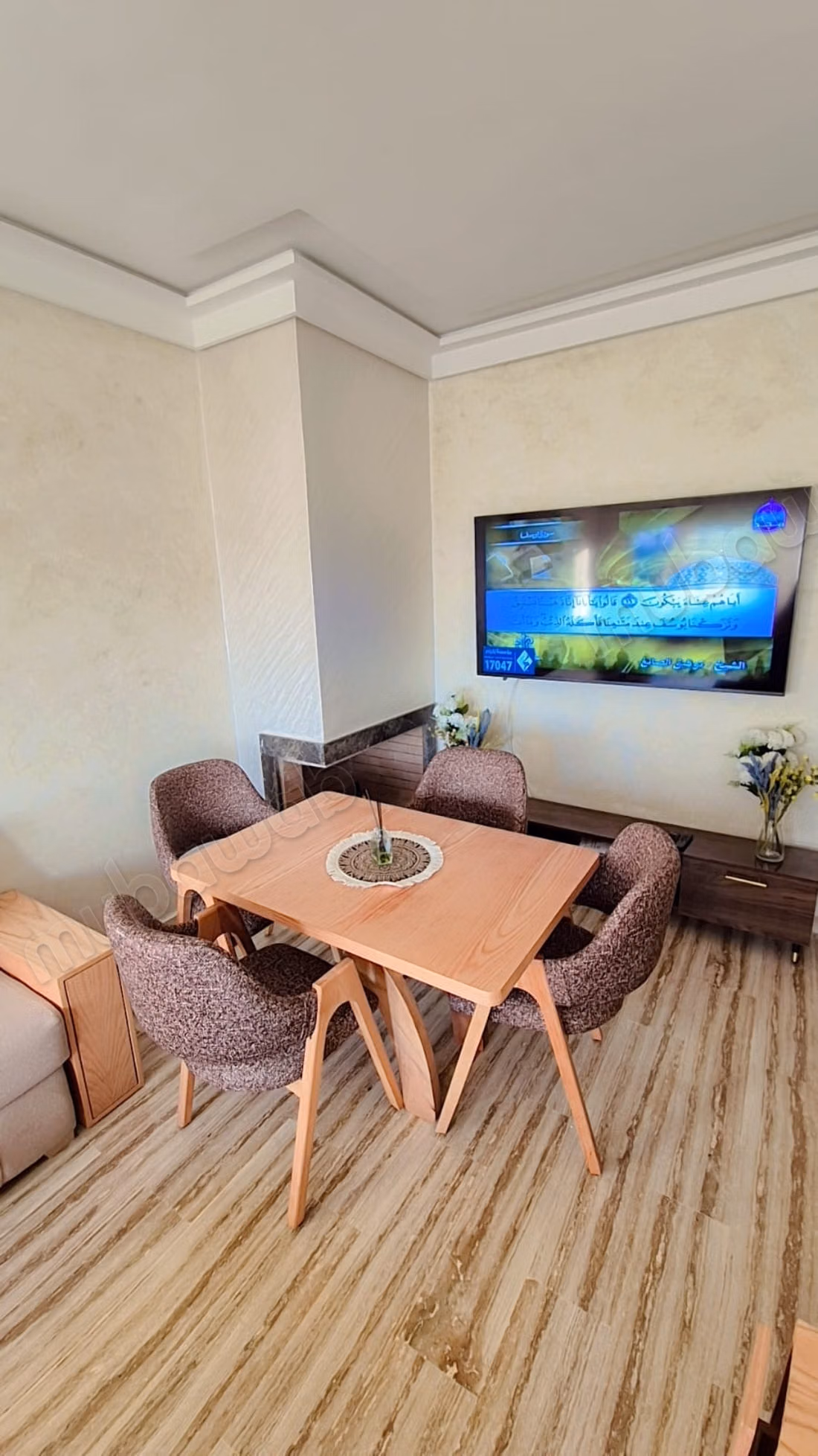 Louez cet appartement à Sidi Moumen. Surface de 74 m². Bien meublé
